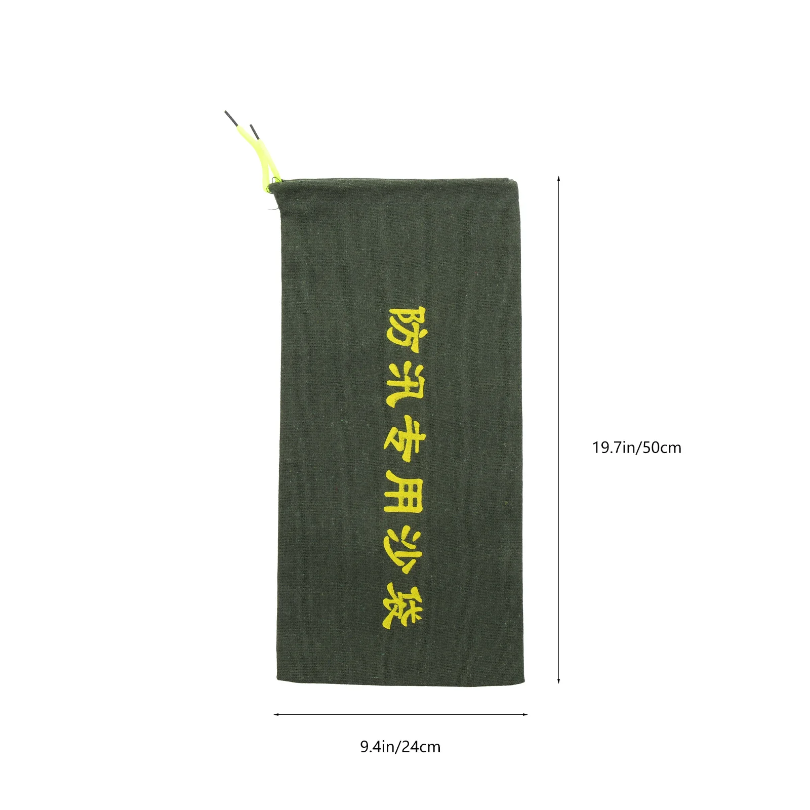 3pcs Empty Sandbag For Flood Barrier Canvas Anti-Wear Waterproof Sand Bags Door Water Stopper Outdoor Emergency Use