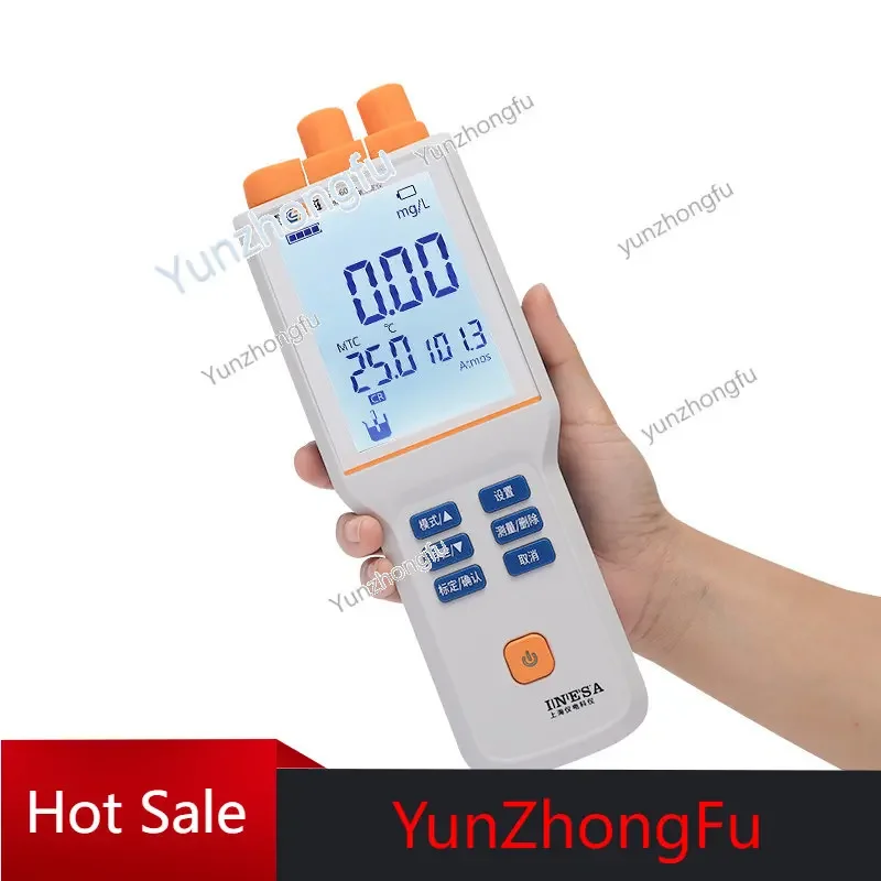 

Portable Dissolved Oxygen Meter JPBJ-608/609l Oxygen Determination Detection Do Metering JPB-607A