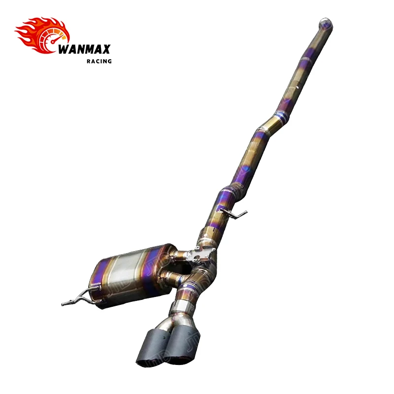 Titanium Escape Tubo Escape Coche Catback Exhaust System for MINI F56 Cooper S 2.0T Sport Exhaust System