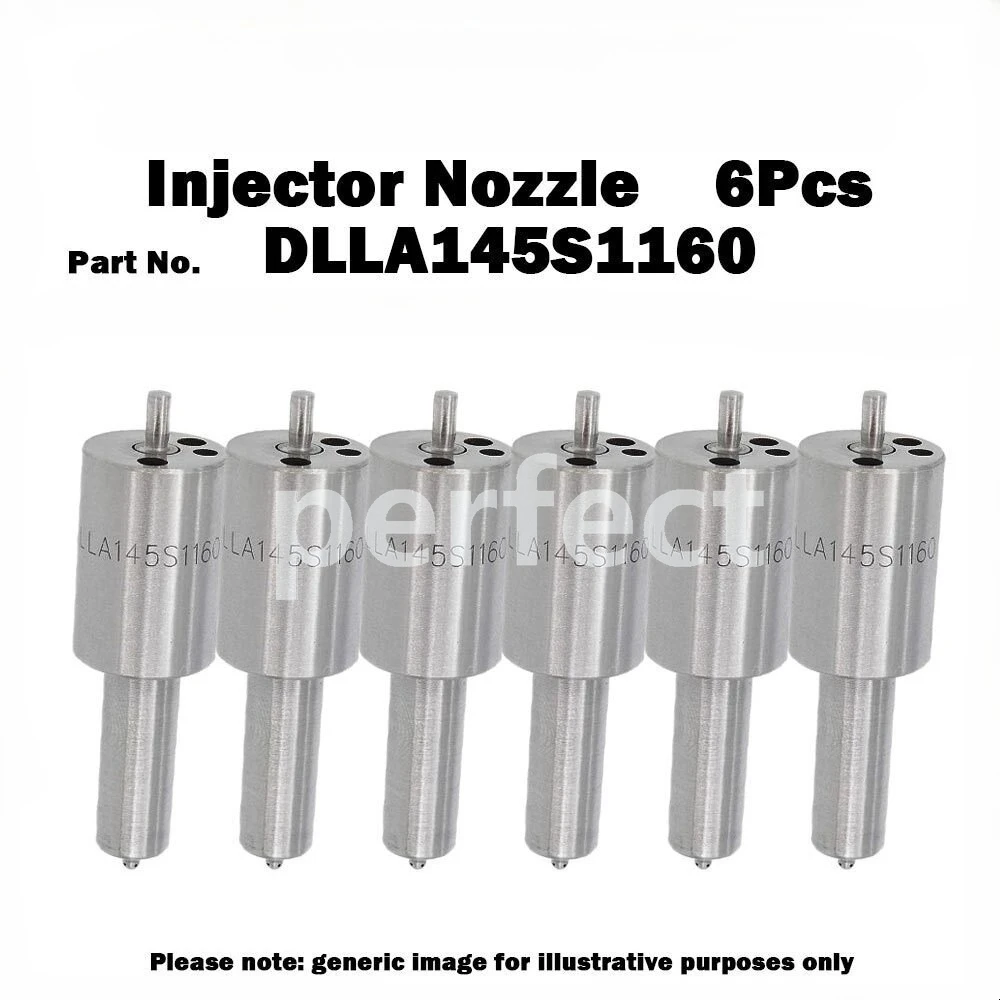 

For DAF 95 11.6D 1987-93 Fuel Injector Nozzle DLLA145S1160 0433271703 1207731 6pcs