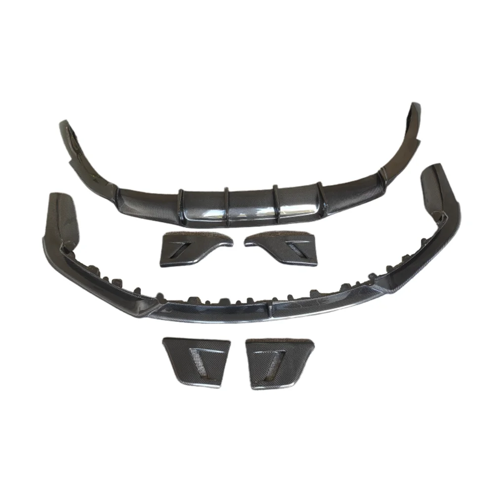 

Hot Selling for 911 992 Body Kit High Quality Genuine Carbon Fiber Upgrade X-Style Front Lip and Rear Diffuser