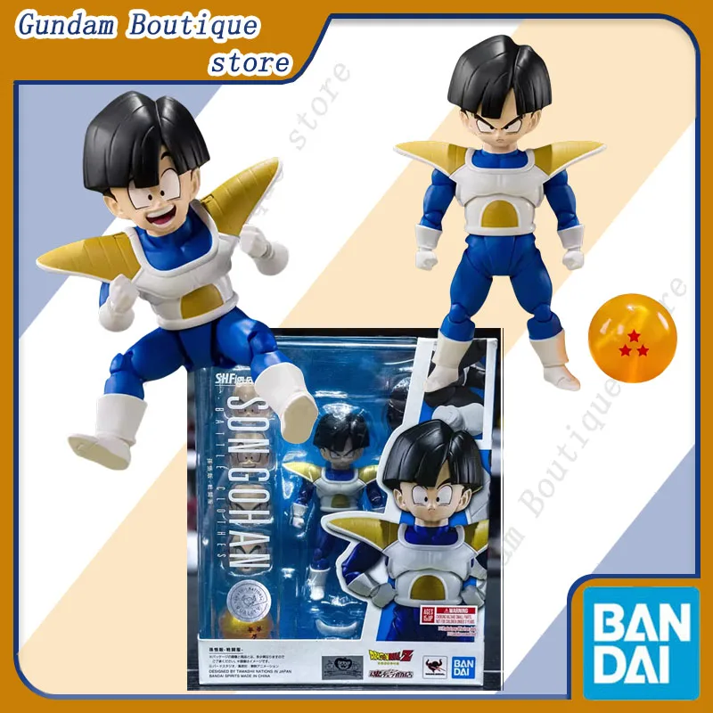

Bandai Genuine SHF DRAGON BALL Son Gohan -BATTLE CLOTHES- Anime Action Figure Collectible Model Toys Ornaments Gift Children Kid