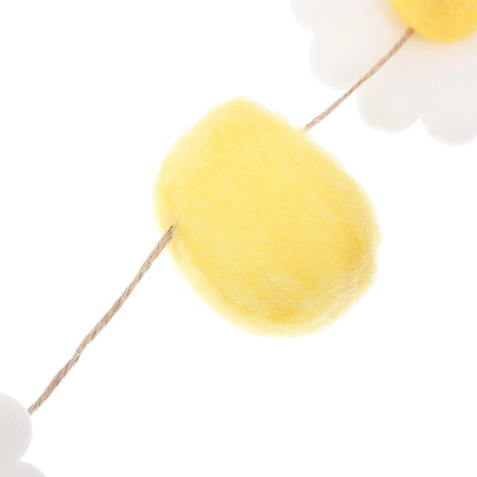 

Sunflower Hanging Banner Wool Felt Easter Party Decor Bunting Flag For Home Indoor Outdoor Festival Decoration Easter