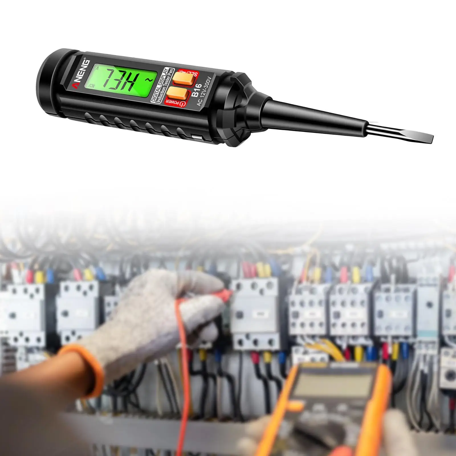 Voltage Tester Versatile Portable Professional Easy to Use Electrical Tool