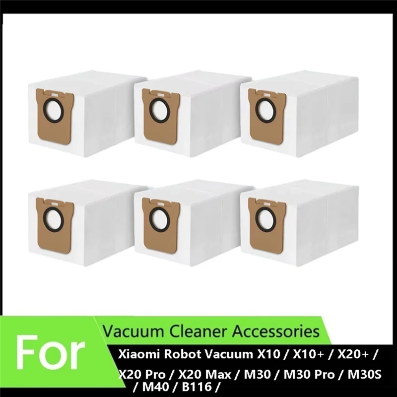 

ABZA-Dust Bag For Xiaomi Robot Vacuum X10 / X10+ / X20+ / X20 Pro / X20 Max / M30 / M30 Pro / M30S / M40 / B116 / C102CN