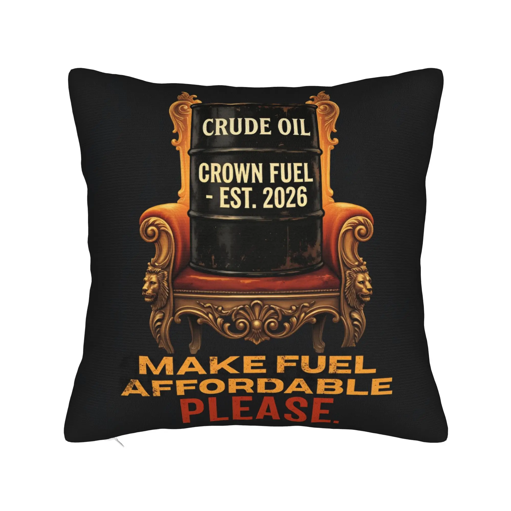 Pillow Cover Make Gas Prices Great Again  Novelty Pillow Case For Sofa Car Home Decor Pillowcases