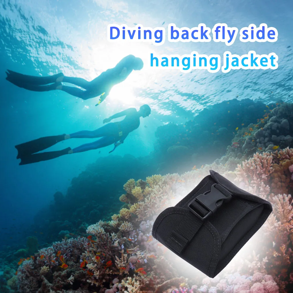 حقيبة حامل جيوب موازنة لجيب الغوص في الهواء الطلق باللون الأسود