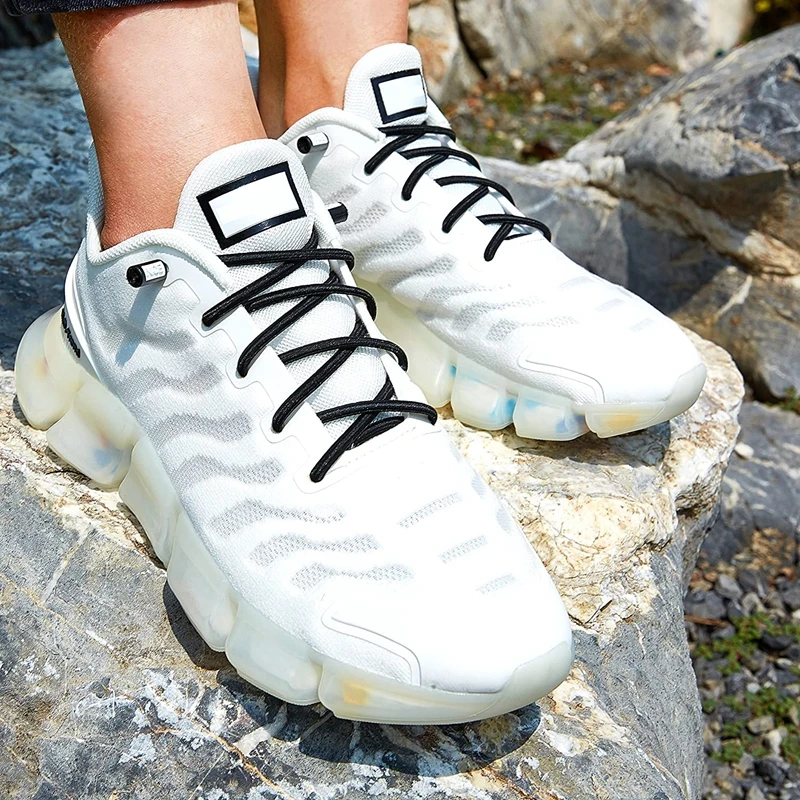 Runde elastische Schnürsenkel ohne Binden, dehnbare Schnürsenkel für Sneaker, Schnürsenkel ohne Binden für Kinder, NICE Lock Schnürsenkel ohne Binden – Detail 5