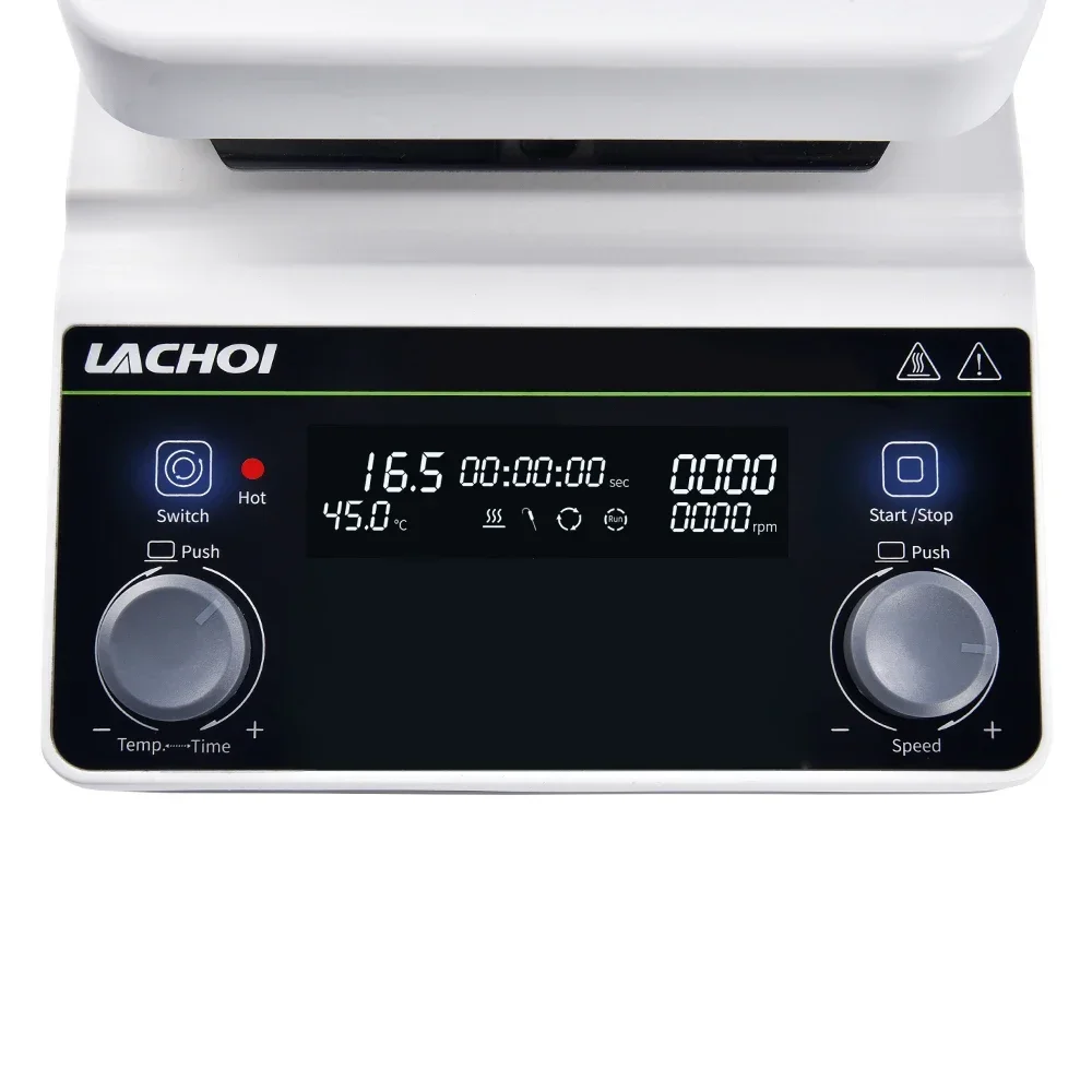 2025/2023 منتج جديد مختبر لوح تسخين رقمي ارتفاع درجة الحرارة سعة كبيرة محرك كيميائي كهربائي مغناطيسي مع #3