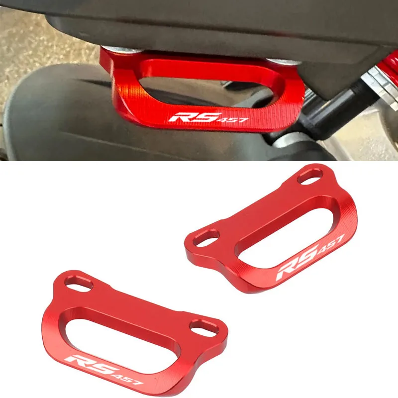 

Motorcycle Accessories CNC Tail Rear Seat Passenger Handle Grab Bars Armrest For RS 457 RS457 2024 2025