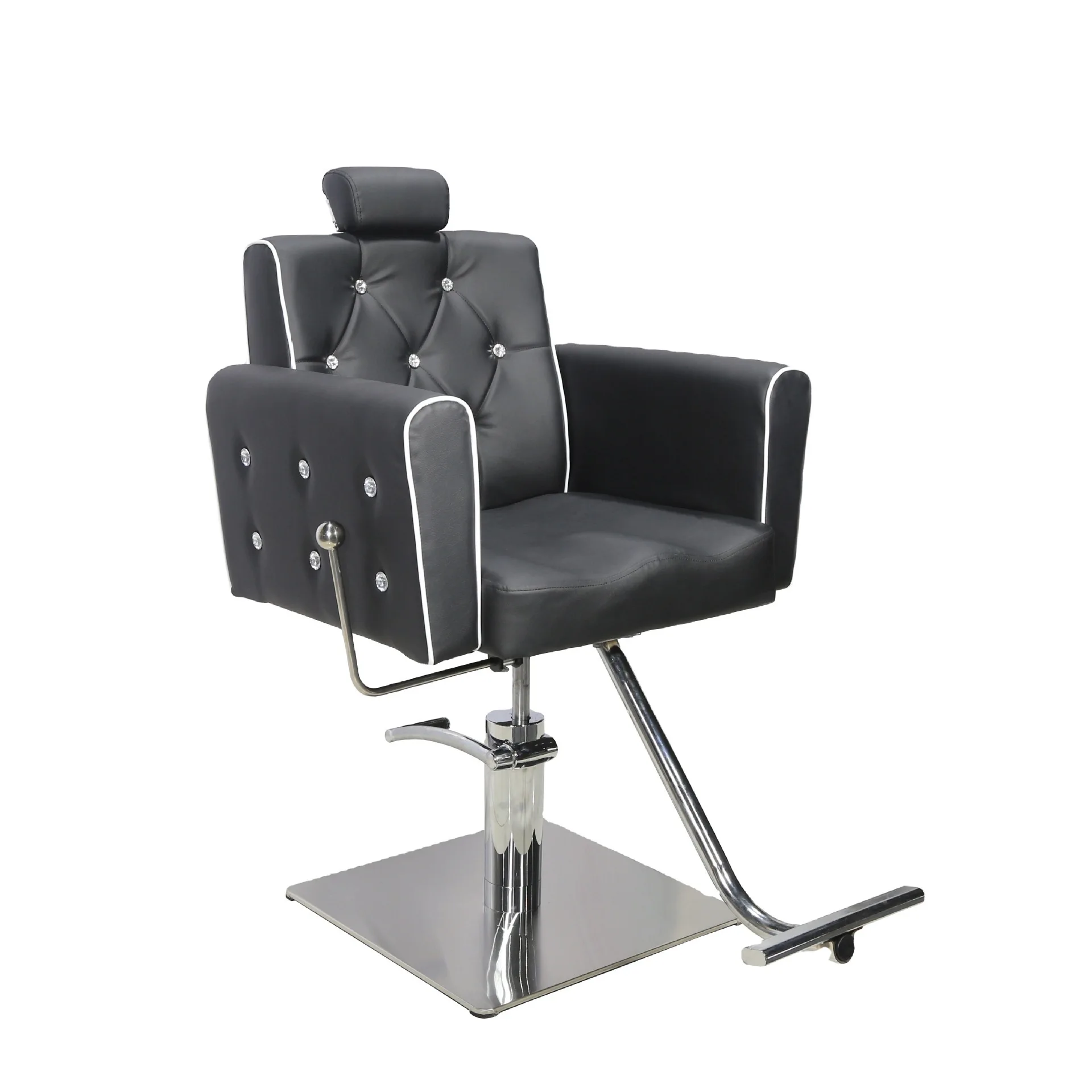 

Internet Celebrity Hair Salon Chair Shaving Chair Reclining Lift Barber Shop Seat High-end Hair Cutting Perm Chair Hair Salon