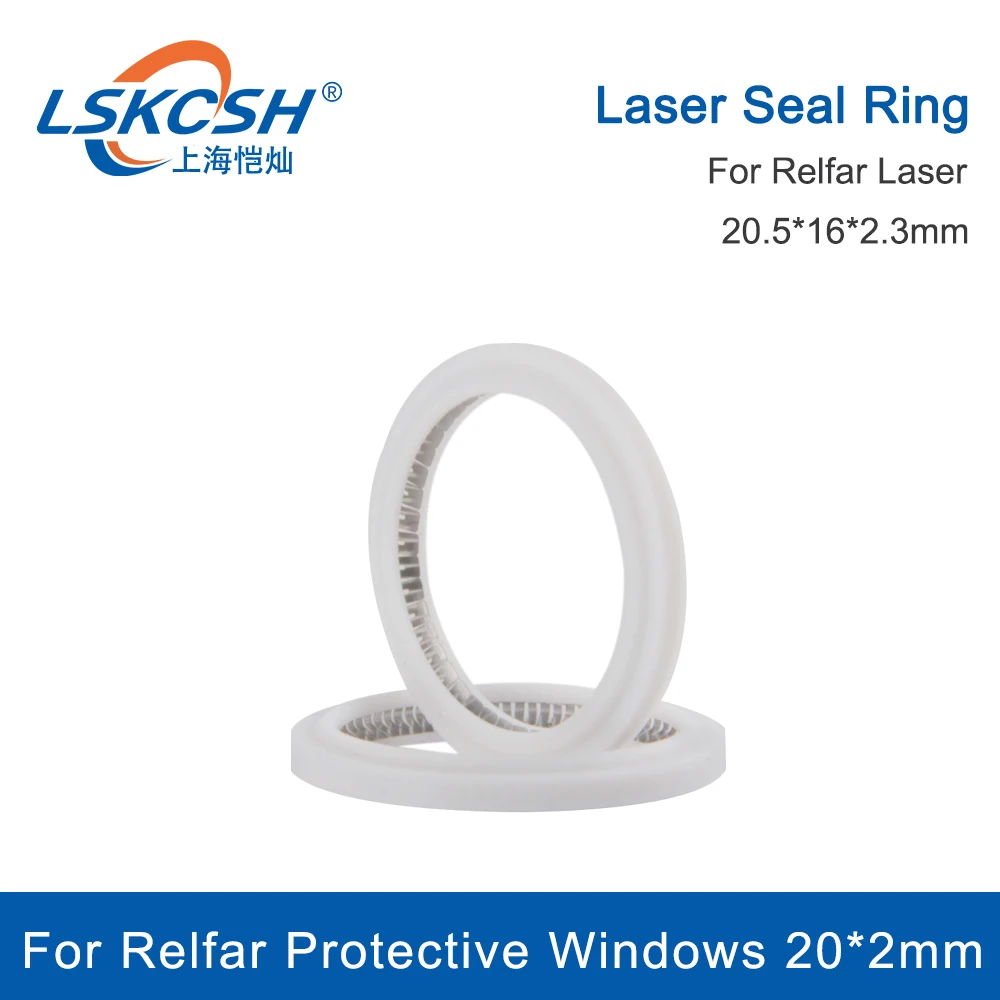 LSKCSH Relfar Seal Ring Fiber Laser O ring washer 20.5x16x2.3mm  For Relfar Hand-Held Welding Head Protective Windows 20x2mm