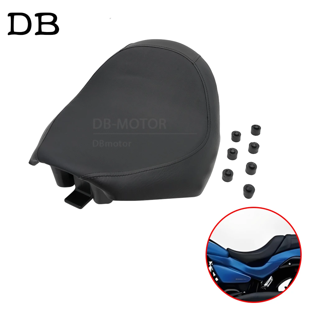 

Черная подушка переднего сиденья водителя и пассажира для мотоцикла 2023 2022 2021-подходит для Suzuki Boulevard M109R/VZR1800 Intrumer 2006-2024