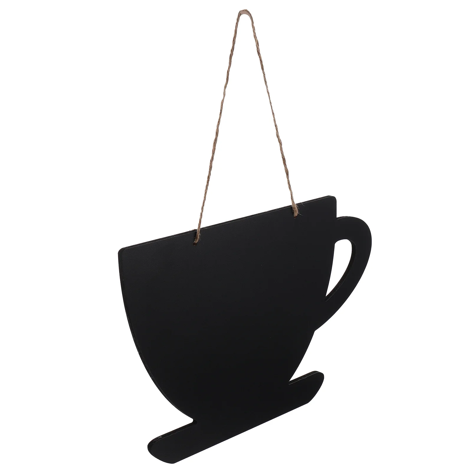 

Wooden Chalkboard Hanging Message Board Liquid Regular Chalk Easy Writing Cleaning Lanyard Design Decorative