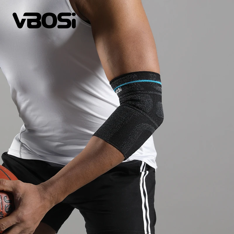 VBOSi قطعة واحدة من أكمام الكوع المرنة القابلة للتنفس، دعم رياضي للجري في صالة الألعاب الرياضية للاستخدام اليومي للنساء والرجال #1