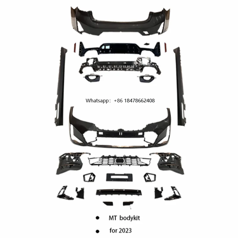 

M Sports M Tech Style PP Material Body Kit for 3 Series G20 G28 Front Car Bumper Rear Bumper Side Skirts