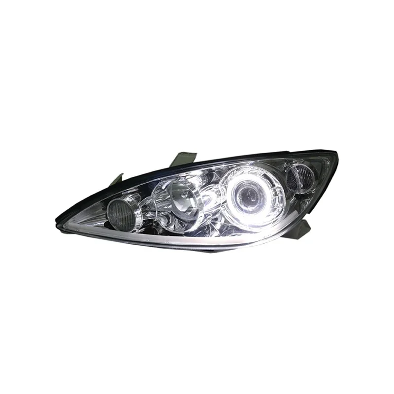 Customized Full LED Headlights For Toyota Camry 2002-2006 Bi-xenon Projector Lens Front Lamps With DRL