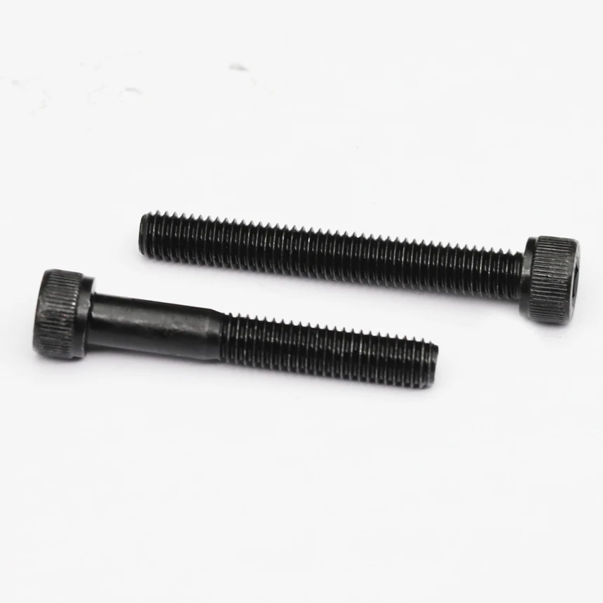 M3 M4*45/50/55/60/65/70 12.9 Grade Black Carbon Steel Full Half Thread DIN912 Cap Cup Allen Head Bolt Hex Hexagon Socket Screw