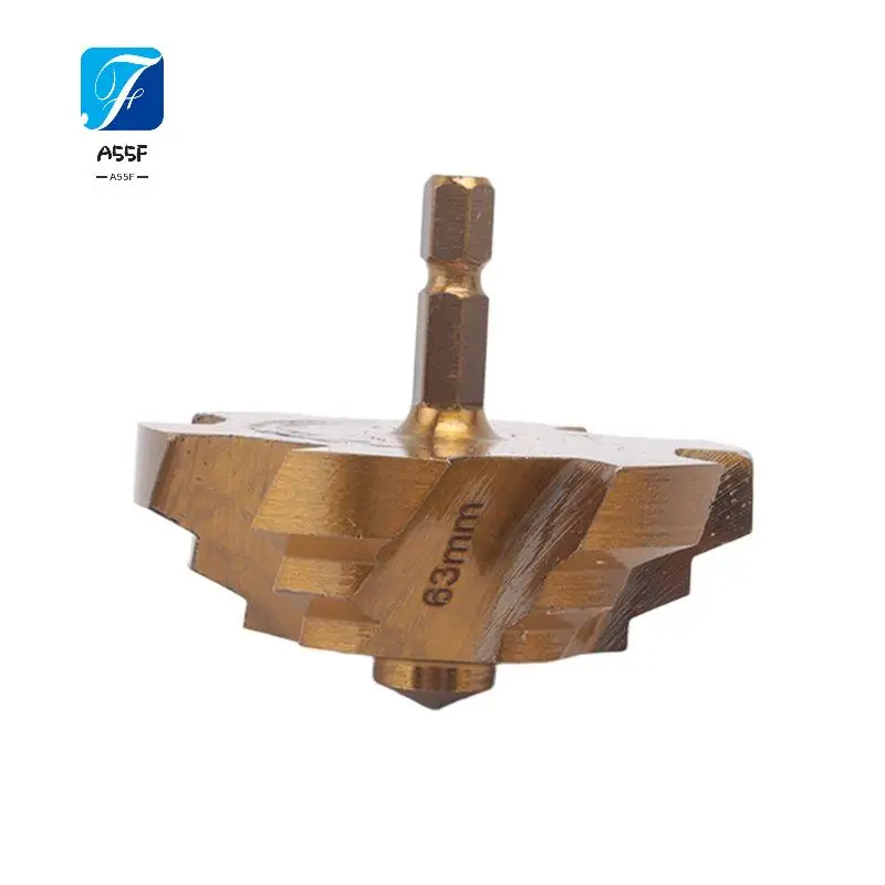 

A55F-8Mm Shank PPR Lifting,Stepped Drill Bit,Water Pipe Connection Tool, For Water Pipe Repair