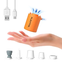 FLEXTAIL TINY PUMP 2024 & X 2024 - Mini Air Pump, Portable Camping Pump for Pool Floats, Air Bed Mattress, Vacuum Bags