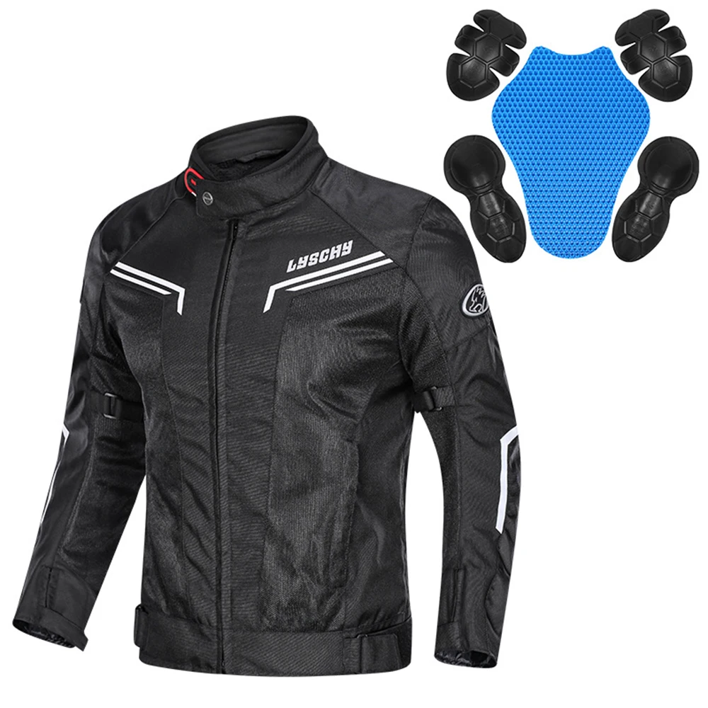 Moticlist Jacket for Summer Racing Jacket Improve air Circulation Breathable  Fall Prevention Motorcycle Equipment