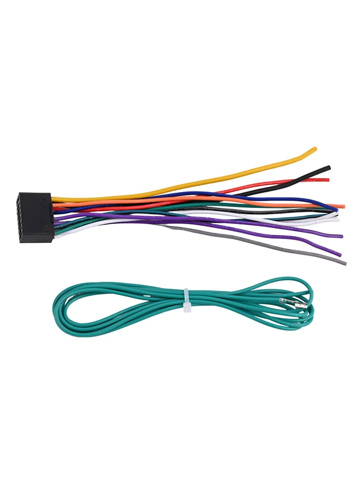 16 Pin Radio Installation Harness for Kenwood Models and Compatible Units with Efficient Connectivity and Strong Durability