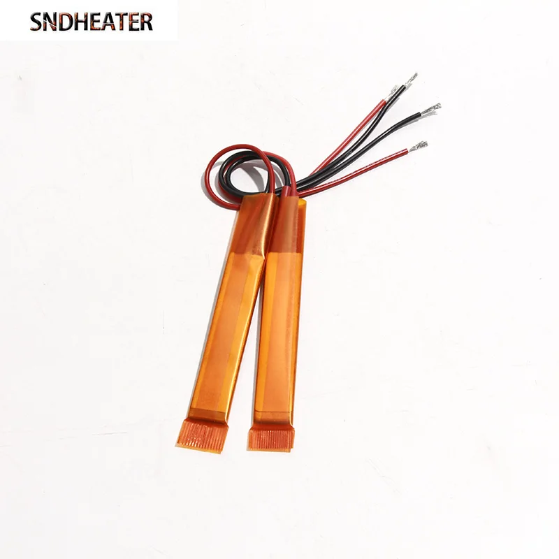SNDHEATER 2 шт. PTC нагревательный элемент 75x15x3,5 мм 220 В постоянная температура 60C-270C термистор воздушный фен бигуди нагреватель