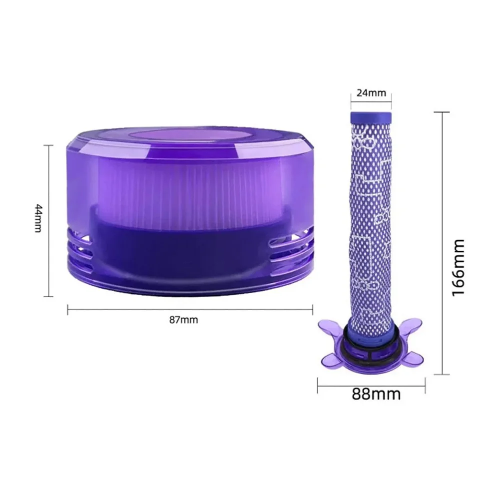 

For Home Use HEPA Filter Kit Vacuum Parts HEPA Filter Captures Particles 0.3 Microns H13 HEPA 99.9 0.3 Microns