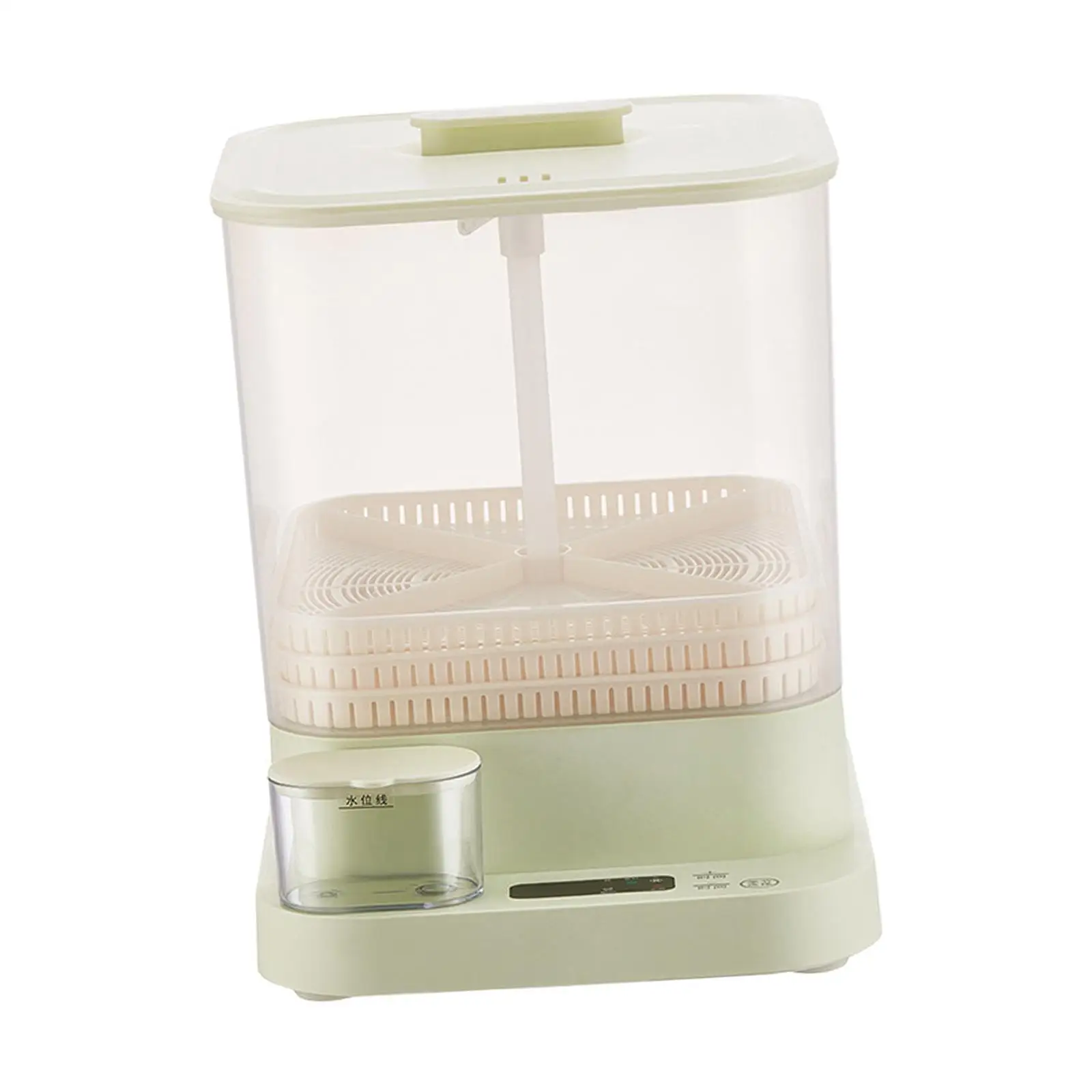Automatic Bean Sprouts Maker Temperature and Humidity Control DIY Planting with 3 Seasonal Modes for Kitchen Home Use Mung Bean