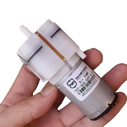 DC 6V-12V 36MM Large Flow Micro Diaphragm Air Oxygen Pump Vacuum Pump Mini Negative Pressure Suction Pump DIY Inflator Massager