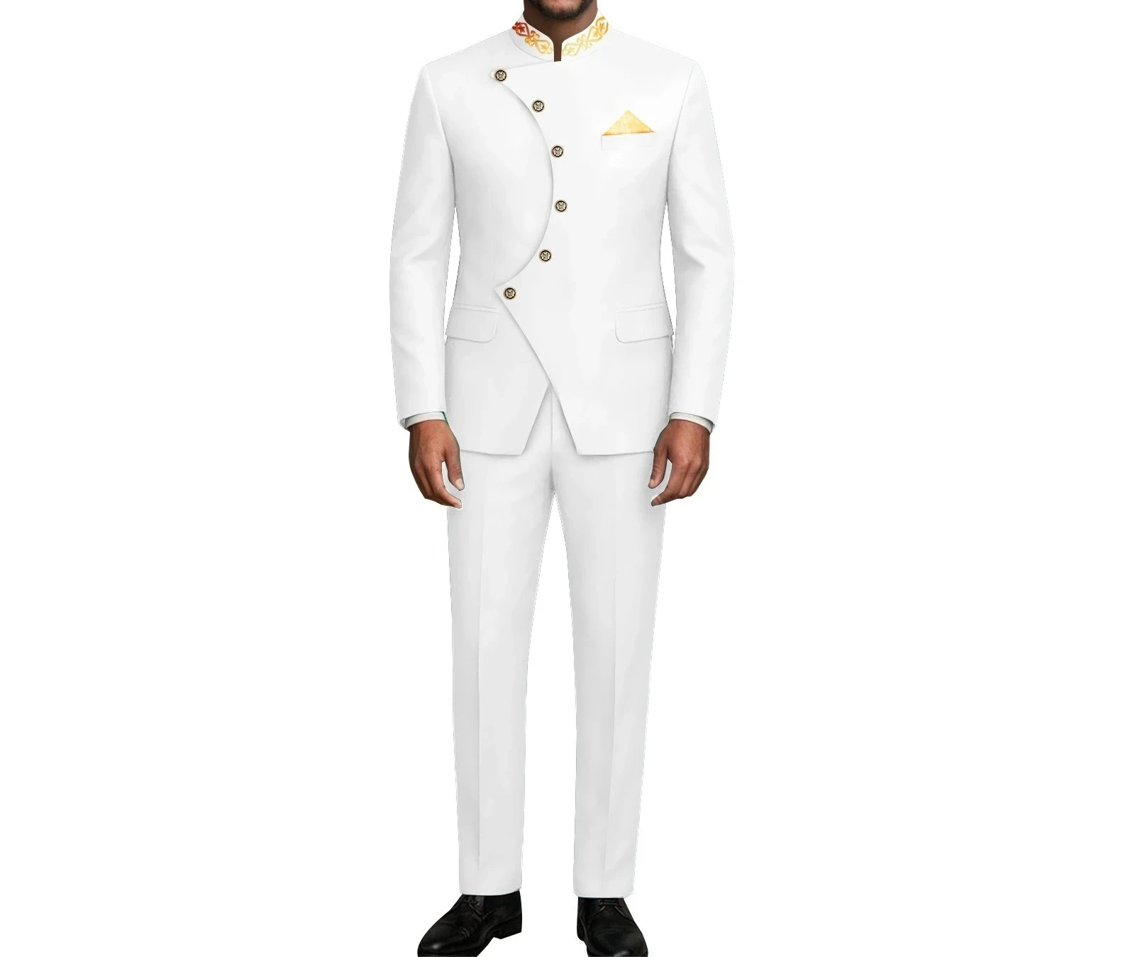 

(Jacket +Pants) 2026 New Luxury Elegant Men's Suits 2 Piece Set Fashion Korean Casual Slim Fit Social Groom Wedding Tuxedo