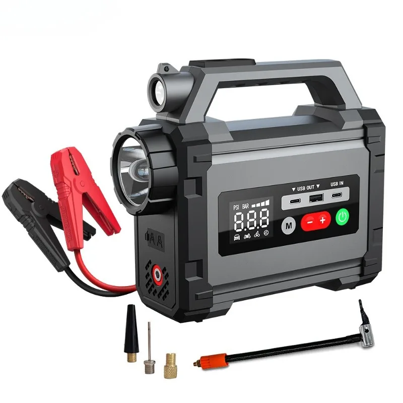 X8 start air pump all-in-one machine Car emergency power supply Start treasure 12V battery