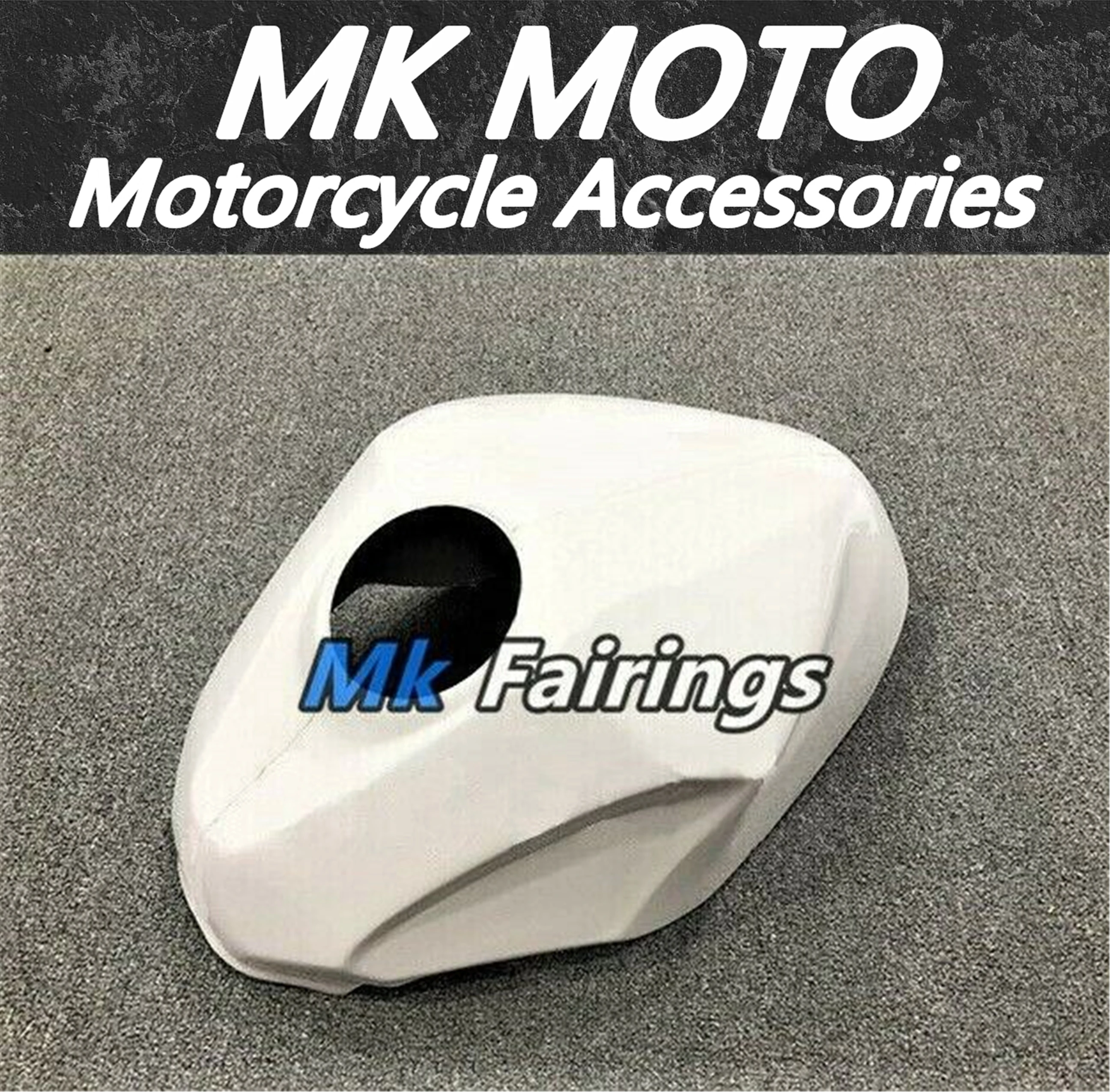 

Moke moto Gas Fuel Tank Cover Fairing For Ninja 400 2018 2019 2020 2021 2022 2023 Unpainted