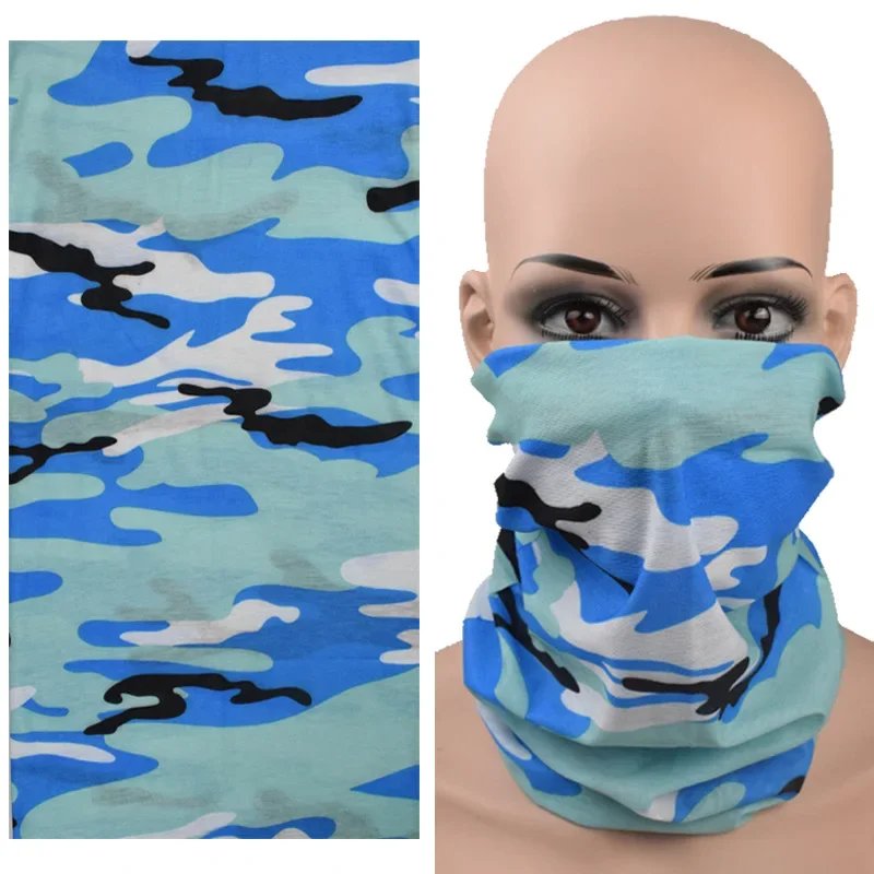 Outdoor Ice Silk Sun Protection Bib Spring and Summer Motorcycle Neck Cover Sports Magic Bandana Riding Mask Full Face