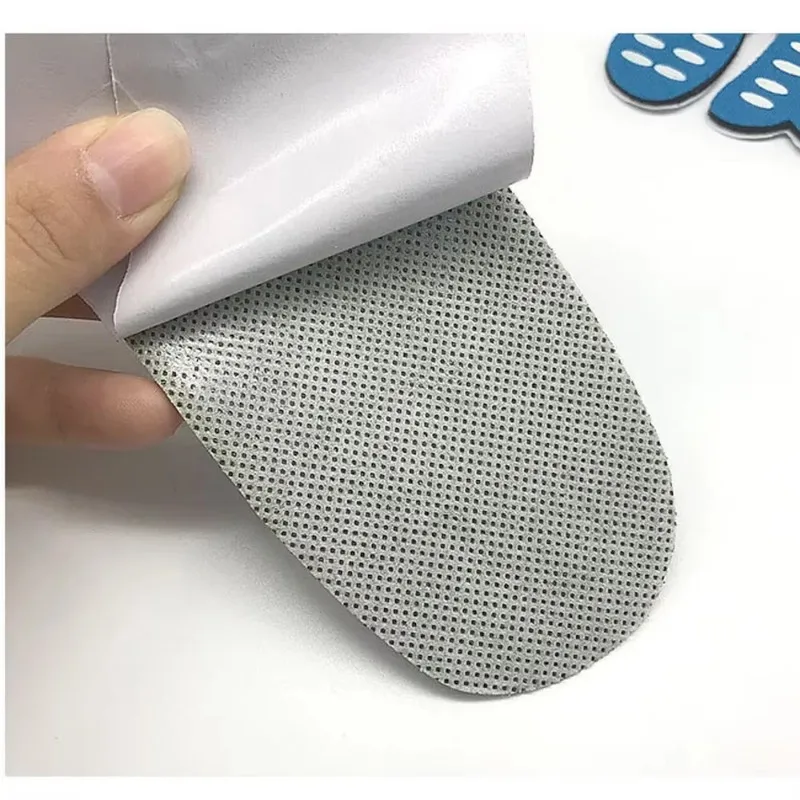 الرجال النساء النعال الشاطئ غير مرئية تسولي ملصقات القدم مقاوم للماء ذاتية اللصق مرنة بركة حافي القدمين المضادة للانزلاق قدم الرعاية الوسادة