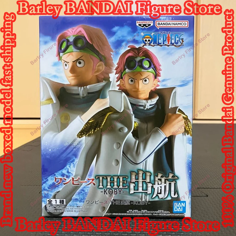 

BANDAI BANPRESTO One Piece The Shukko 16 см Koby Аниме Фигурка В наличии Коллекция Коллекция Модель Игрушки Праздничные Подарки