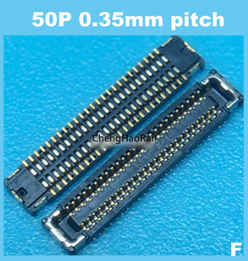 5pcs Original New 50P 0.4 0.35 Pitch Board-to-Board Connectors 50Pin For Garmin 1030 GPS FPC Repair Parts 50 Pin 0.4mm Spacing