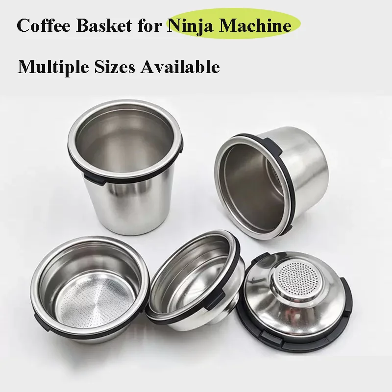Fine Mesh Filter Basket for Ninja Espresso machine Stainless steel replacement portafilter basket for Ninja Coffee Maker