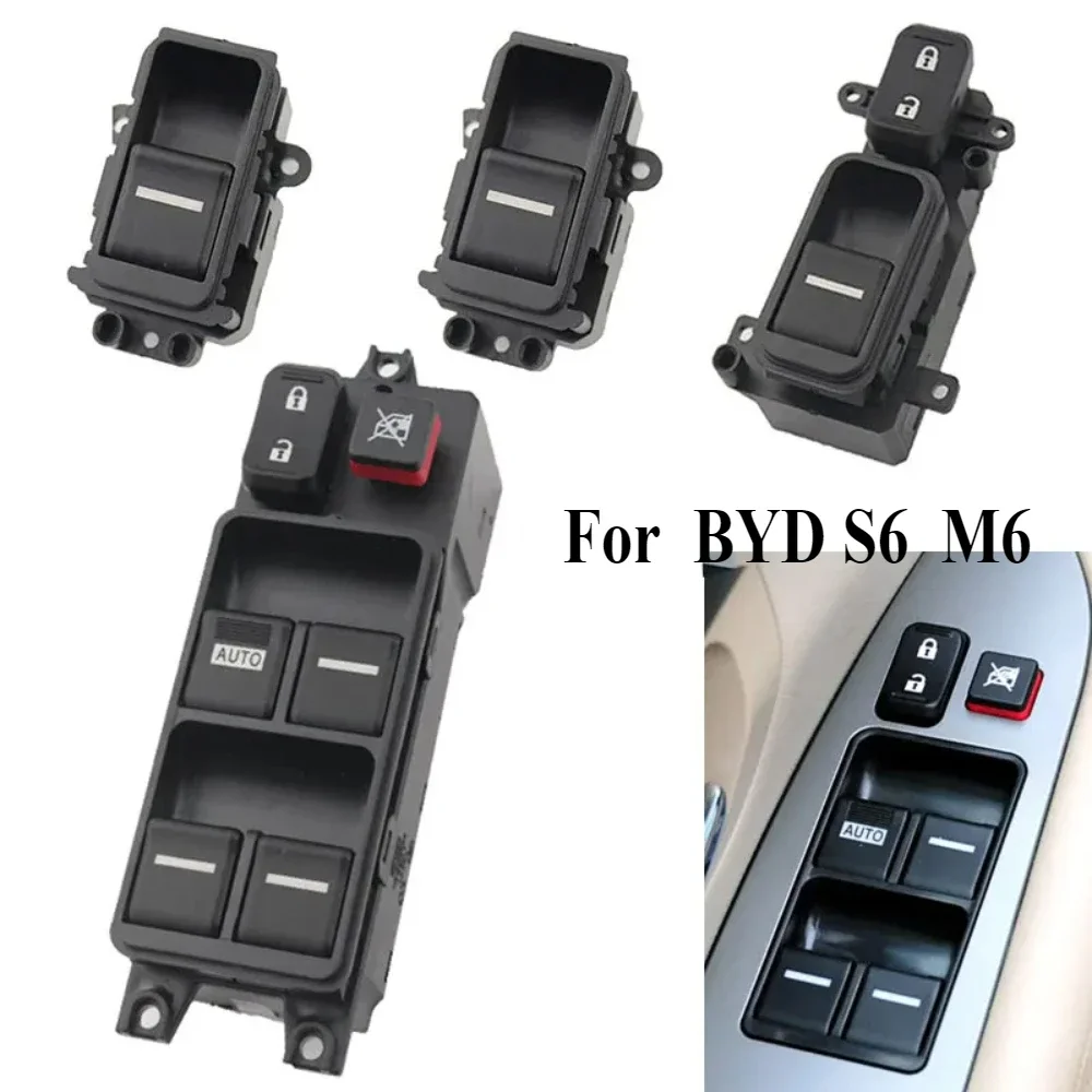 

For BYD S6 M6 E6 Car Power Window Glass Lifter Control Switch Button