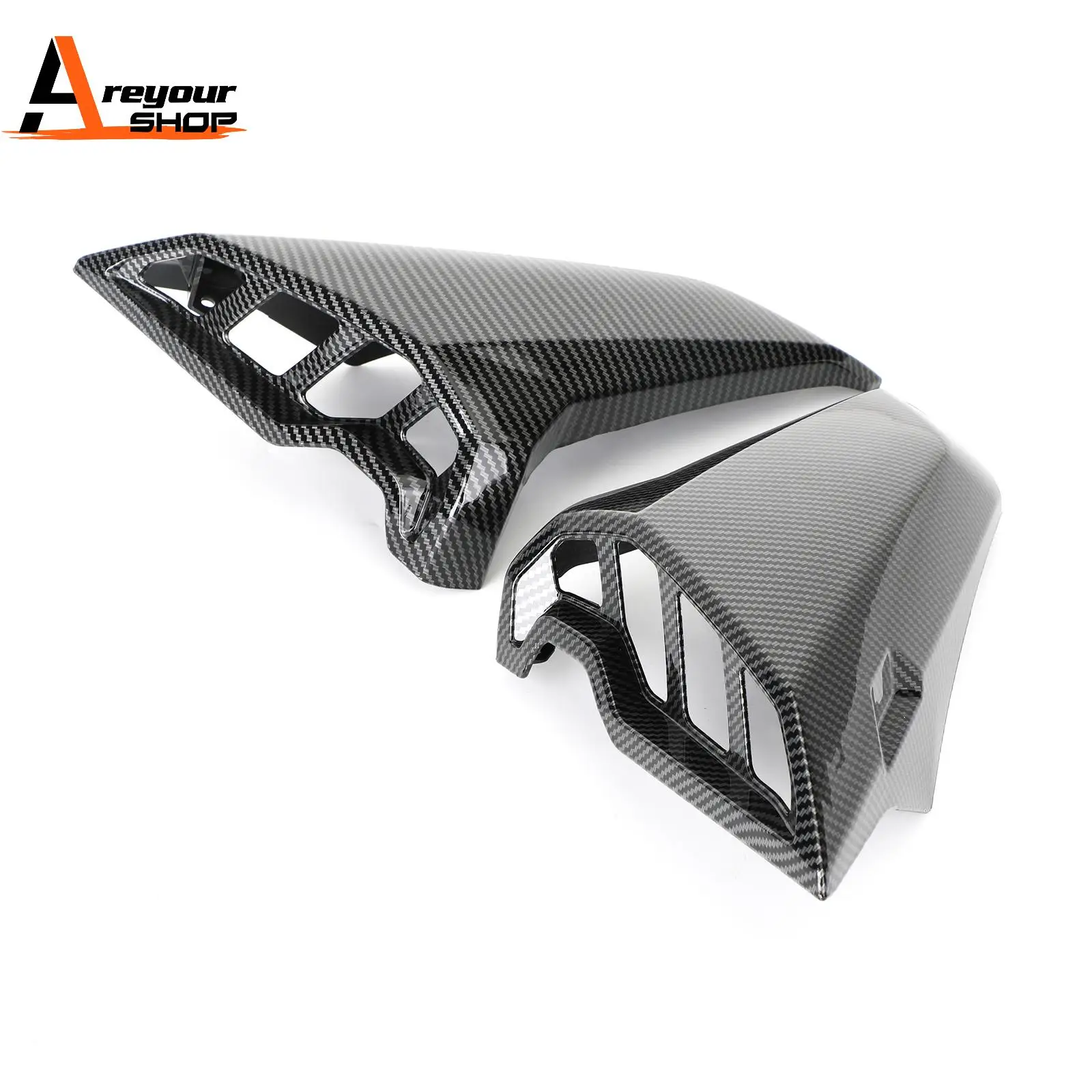 

Carbon Fiber Air Intake Panels Fit for Yamaha FZ09 FZ-09 MT09 MT-09 2017 2018 2019 2020
