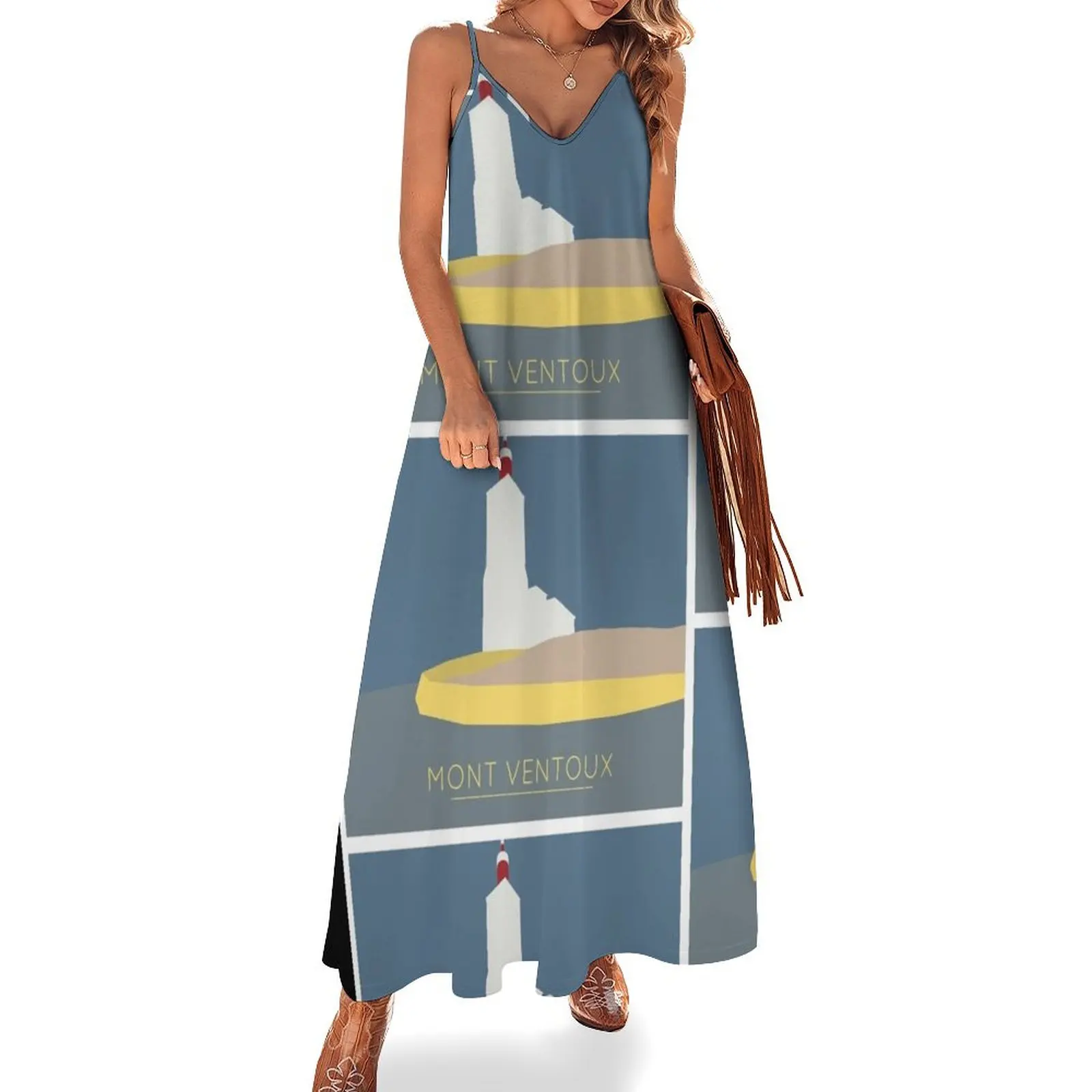 

Mont Ventoux Sleeveless Dress Women's long dress women formal occasion dresses Dress