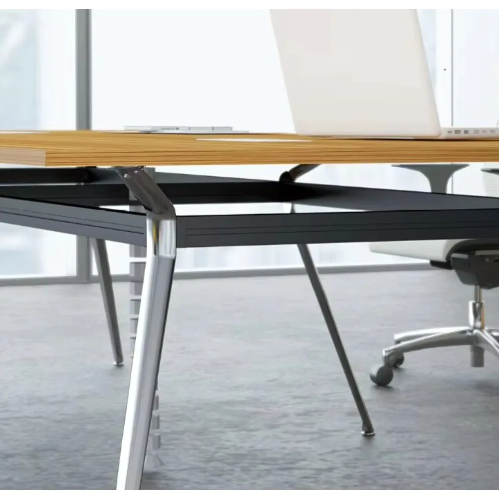 Modern Luxury Conference Table And Chairs Conference Desk Meeting Room Table Custom Size Wood Office Furniture Meeting Tables
