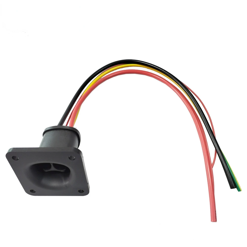 NACS EV Socket Tesla Connector Plug EV on-Board Charger Socket EV Charging Socket 48A 80A EVSE