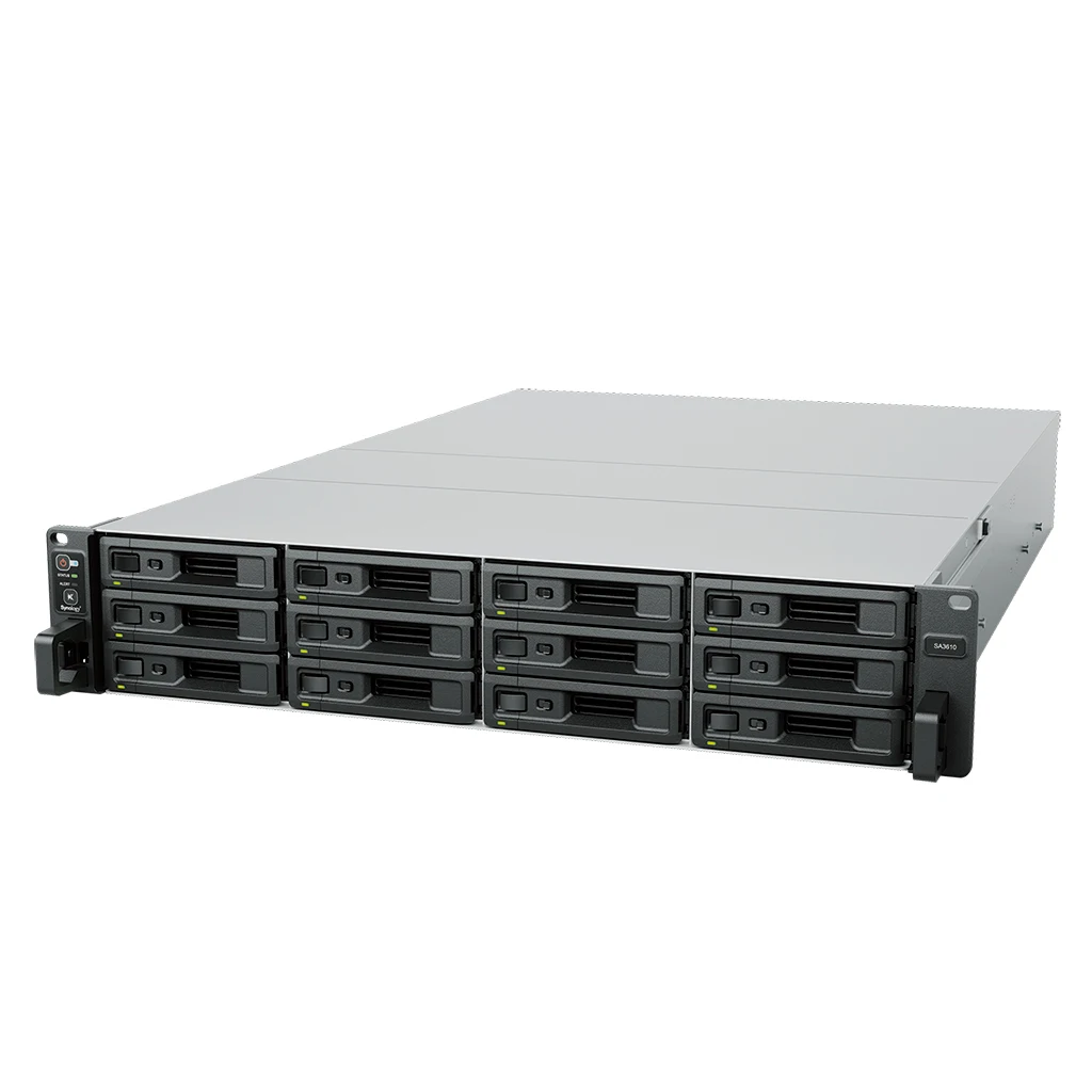 New Synology 12-Bay Rackmount NAS SA3610/SA3410 (Diskless)