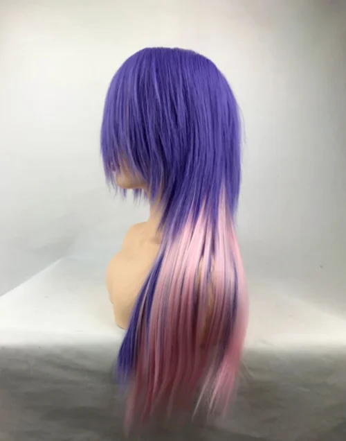 Women Wig New Fashion Gorgeous Long Multi-Color Straight Cosplay Party Hair Wigs