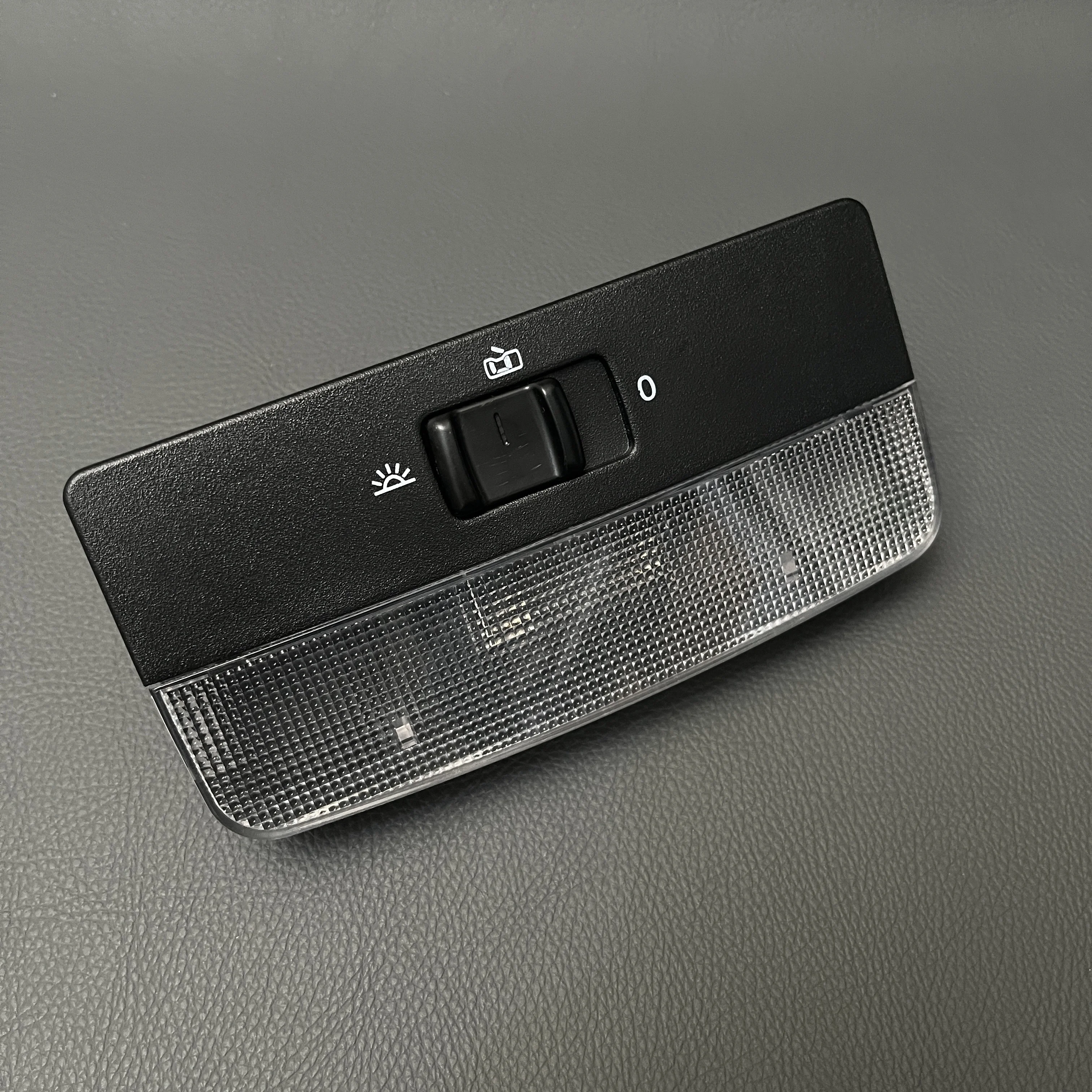 أسود رمادي الداخلية القراءة ضوء مصباح قبة ضوء لشركة فولكس فاجن بولو 9N 6R T5 بورا 2002-2005 العلبة فابيا البحر 1ZD947105 31G947105