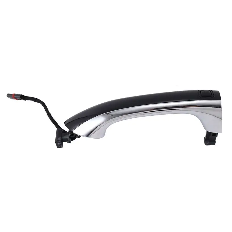 #22C Right Side Door Handle for  W164,Car Front/Rear Right Door Handle for Benz W164 ML500 (Black&Silver)