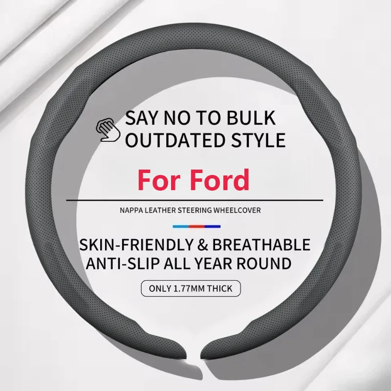 

Suitable For Ford Car Steering Wheel Covers Mondeo Escape Focus Fiesta Bronco Explorer Bronco EcoSport Territory Taurus Mustang