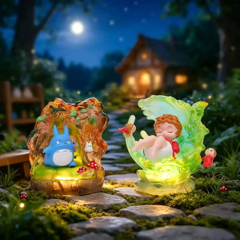 New Arrival Original Hayao Miyazaki Wind Valley Fairy Tale Whisper Series Blind Box Anime Classic Figure Doll Collectibles Toy - view 6