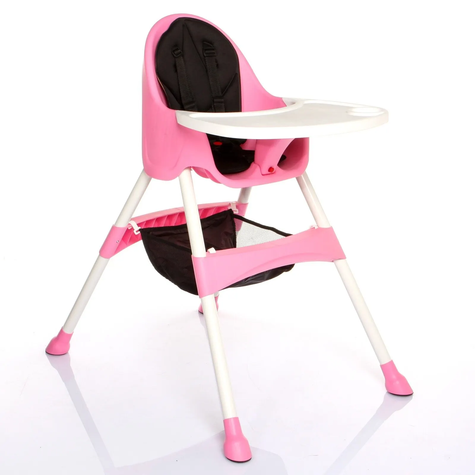 High foot high chair child dining chair folding multifunctional portable home baby dining table and chair